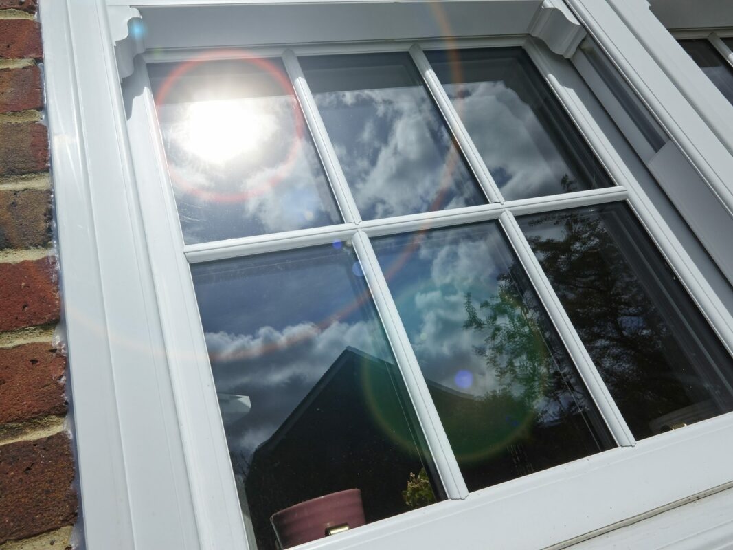 best way to clean upvc windows